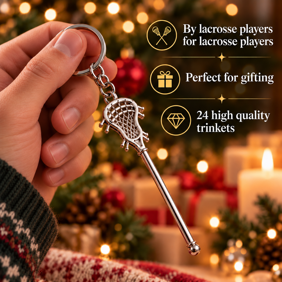 🥍24-Day Lacrosse Advent Calendar – Count Down to Christmas, One Surprise at a Time