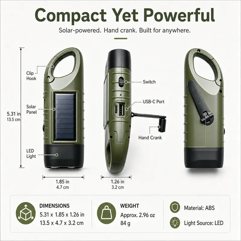 2-Pack Emergency Flashlights – Stay Ready Even When the Power Is Out