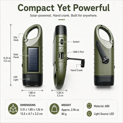 2-Pack Emergency Flashlights – Stay Ready Even When the Power Is Out