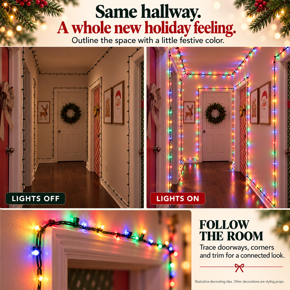 900-LED 295ft Fairy Christmas Light String - 8 Modes, Timer, Remote Contro