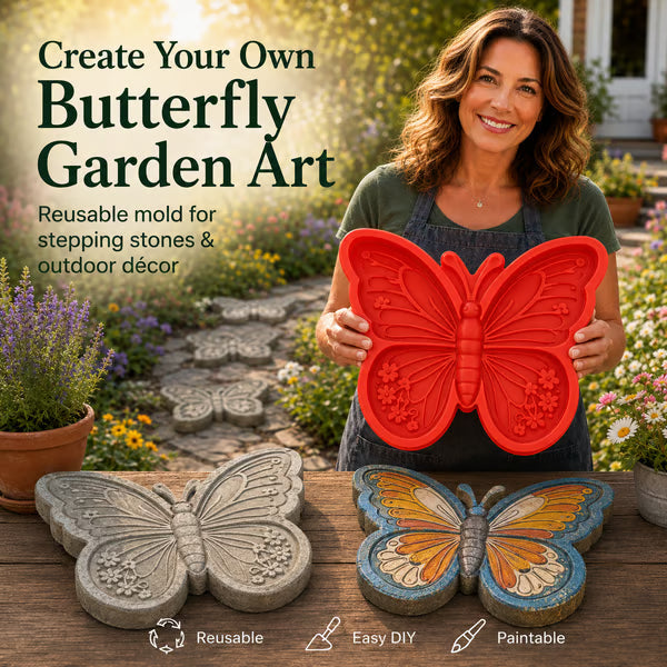 🌻 Reusable Sunflower Stepping Stone Mold!!!