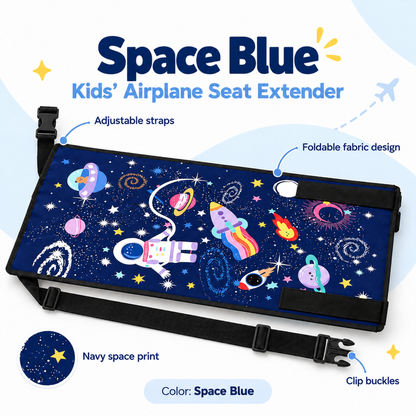 ✈️ Kids’ Airplane Seat Extender – Foldable Travel Leg Rest, No Inflation Needed 🚀