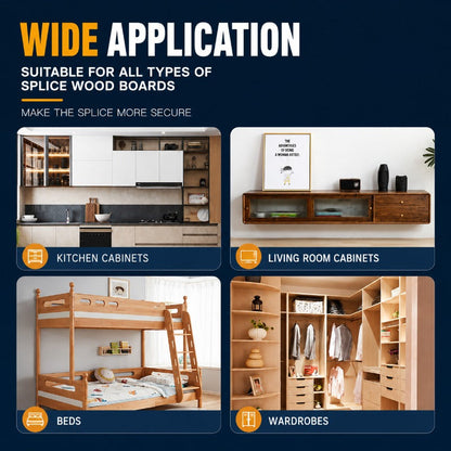 Strong Interlocking Shelf Support