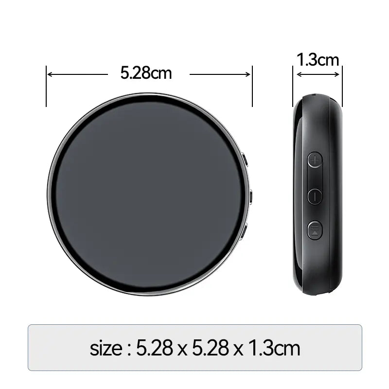 🎙️ Smart Magnetic Voice Recorder – One-Touch Recording with Noise Reduction & OTG Transfer