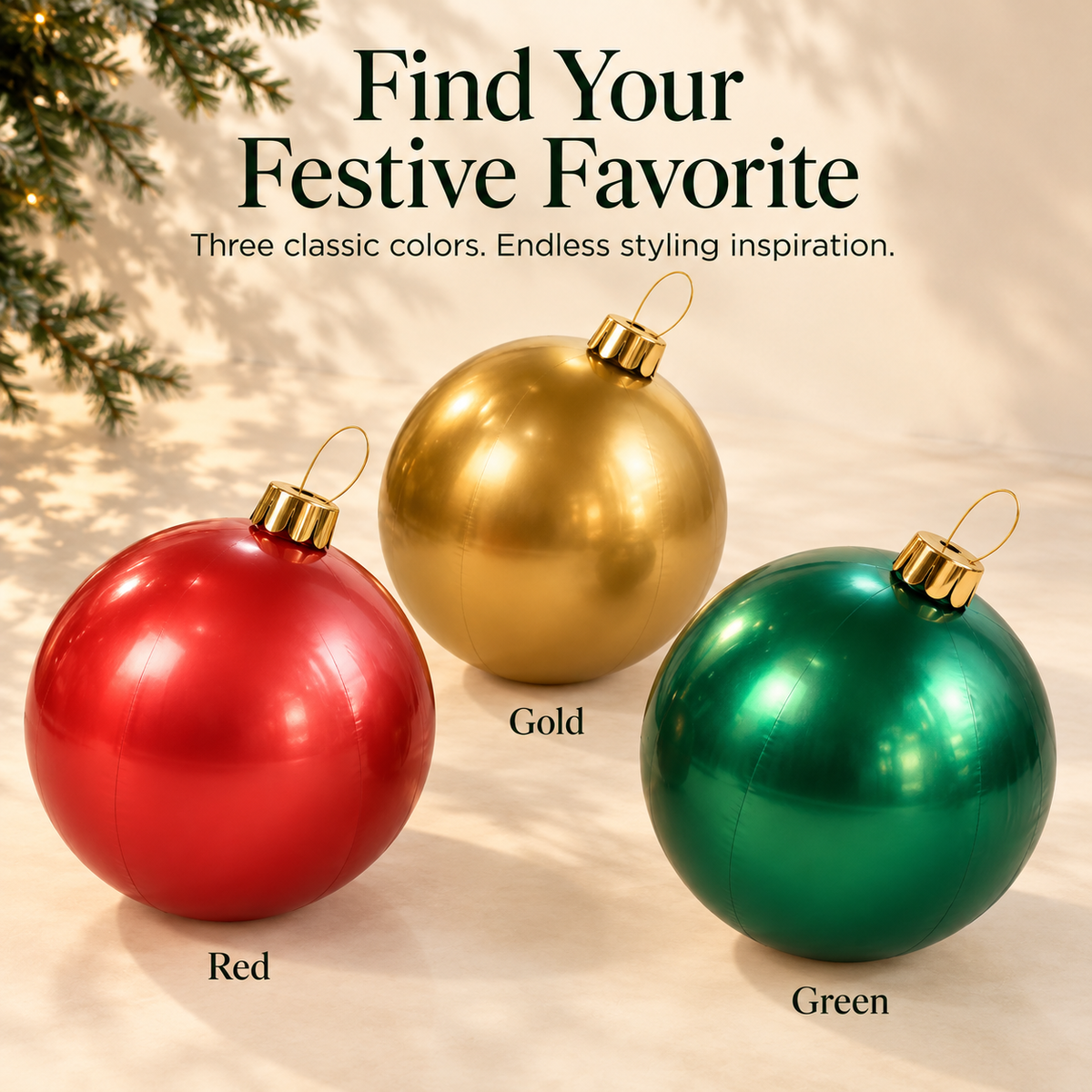 Giant Inflatable Christmas Ornaments – Make Your Holiday Entrance Unforgettable