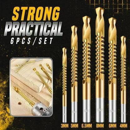 6-Piece Serrated Drill Bit Set – Less Tool Switching, More Ways to Get the Job Done