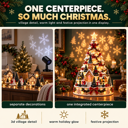 🏆 60,000+ Sold - 🎄Christmas Village Lightscape Tree
