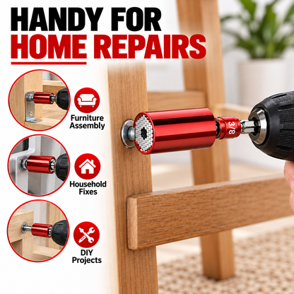 Universal Grip Socket – One Tool for More Everyday Fasteners