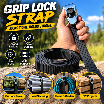🔒Ultimate Heavy-Duty Grip Lock Strap