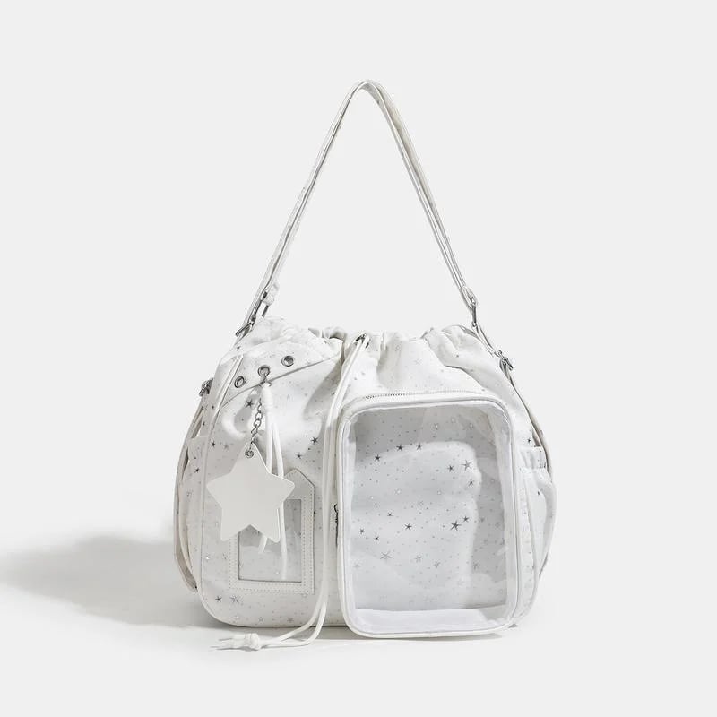 🎁Crystal-Clear Window Starry Ita Bag