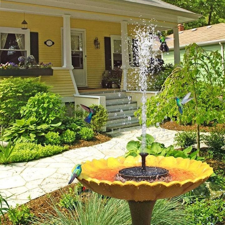 🔥Last Day 49% OFF - ⛲🐦Floating Solar Bird Bath Fountain with Multiple Spray Nozzles