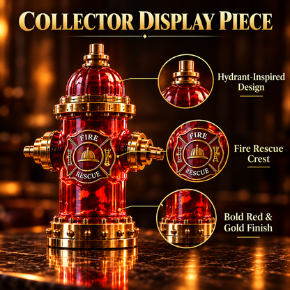🚒Firehouse Reserve Firefighter Tribute Whiskey Decanter