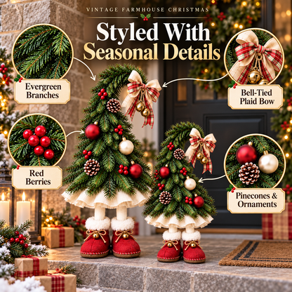 🎄Whimsical Christmas Elf Tree Decor
