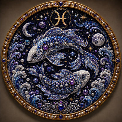 🔥 Last Day 49% OFF - 💎 12 Zodiac Signs Pearl Art Kit ♈💫 Bring Every Zodiac Sign to Life with Pearls (📦Buy 2 Free Shipping)