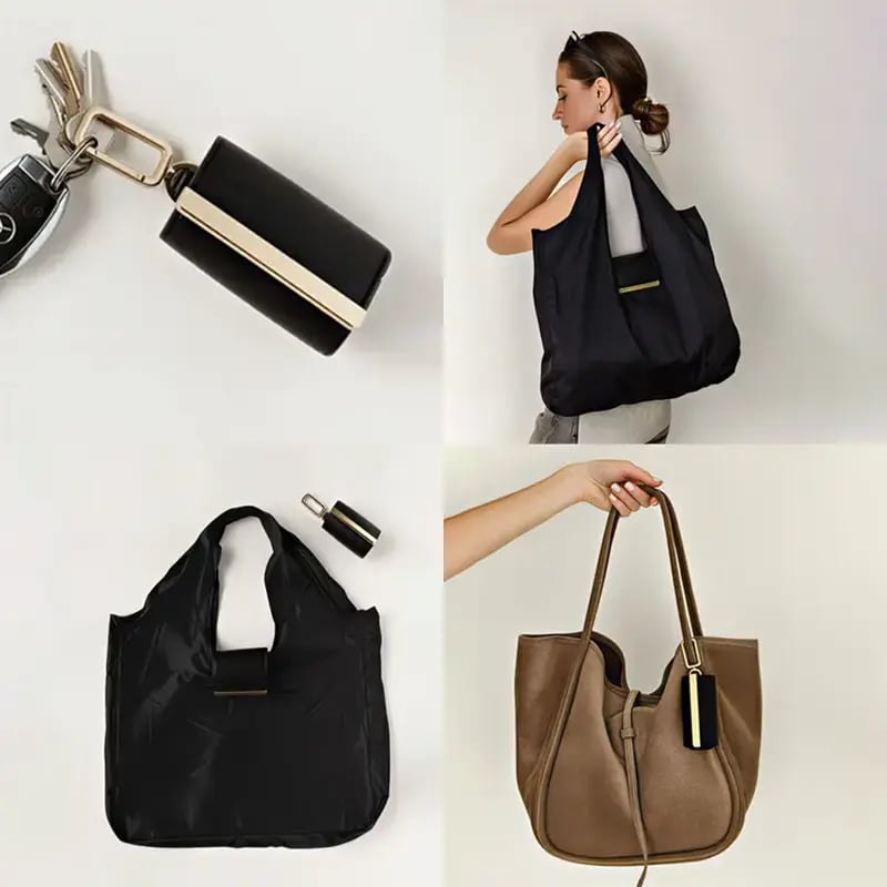 🔥Special Offer | Only $19.99✨Foldable Keychain Bag Reusable Grocery Bags