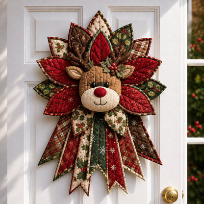 🎄 Festive Quilted Christmas Door Hanging DIY Sewing Kit