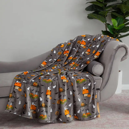 🍂Peanuts Harvest Plush Throw