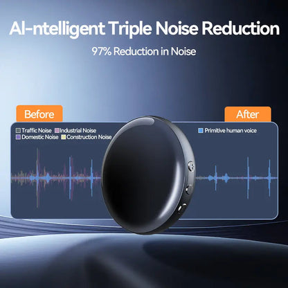 🎙️ Smart Magnetic Voice Recorder – One-Touch Recording with Noise Reduction & OTG Transfer