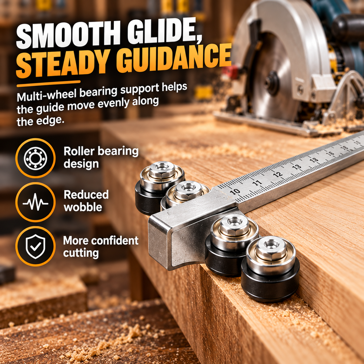 🔩 Straight-Edge Double Axis 60cm Positioning Calipers