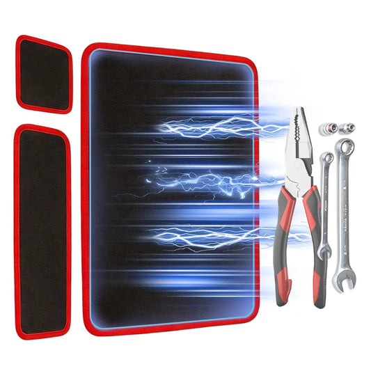 🔧 Flexible Magnetic Tool Mat – Hands-Free Tool Storage for Garage & Auto Repair