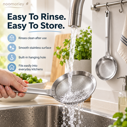 🍳Stainless Steel Fine Mesh Skimmer