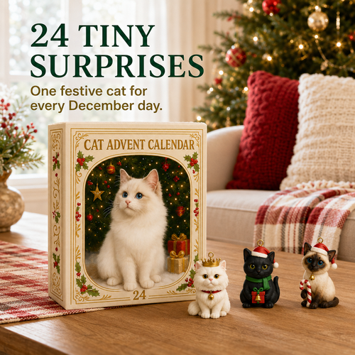 🐱🎄 24-Day Cat Advent Calendar – A New Kitty Surprise Every Day