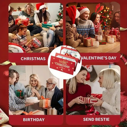 💵✨ Christmas Cash Surprise Envelope – Festive Money Gift Holder