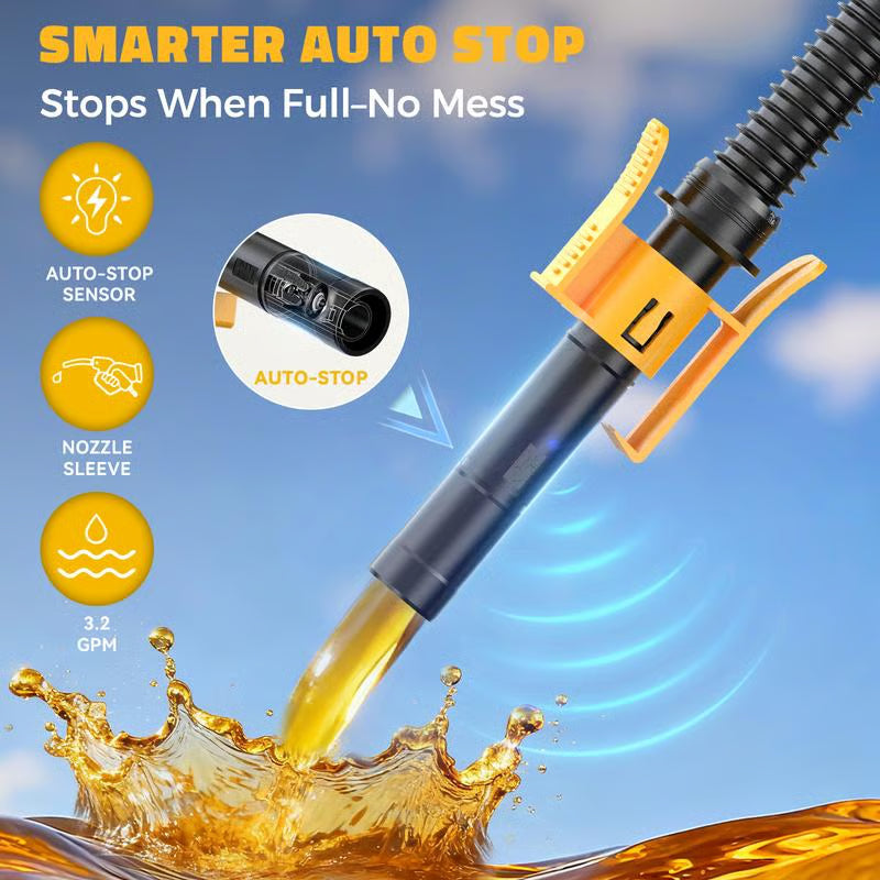 💯 #1  Best Seller 🚀🛡️Automobile Fuel Transfer Pump🚗