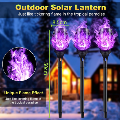 🔥Halloween Solar Skull Flame Lights💀