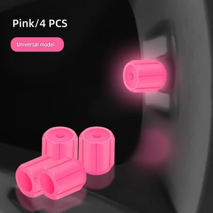 Universal Fluorescent Tire Valve Caps – Protect Valves & Upgrade Your Wheels