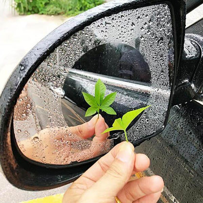 💧 Car Side Mirror Anti-Fog Film – Rain-View PET Sheets