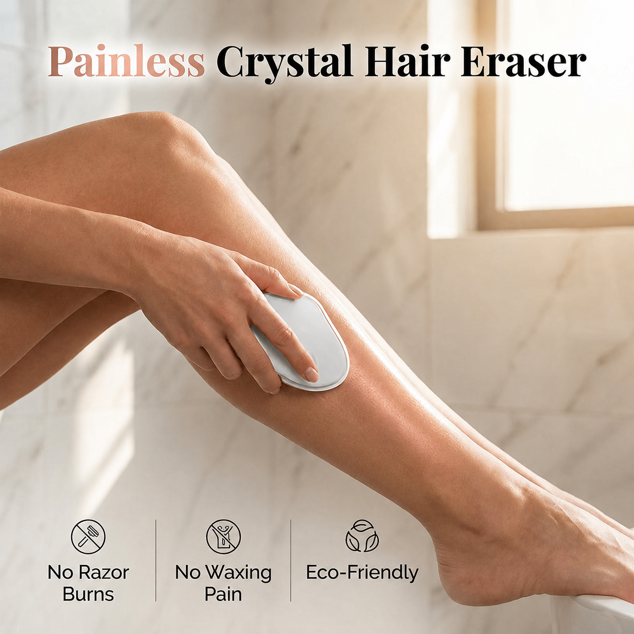 🥳2026 HOT SALE🥳💞50K+ SOLD!✨ Crystal Hair Eraser – Smooth Skin Without Shaving