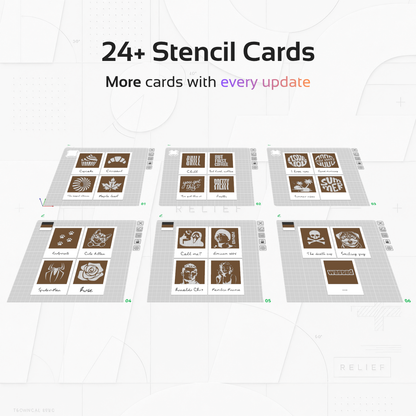 One-Click Coffee Art Stencil Maker