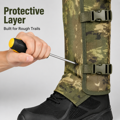 🐍 Snake-Resistant Outdoor Leg Gaiters – Protective Gear for Hiking, Hunting & Yard Work