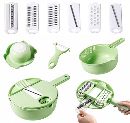🥗12-in-1 Multifunction Tool for Cutting Vegetables