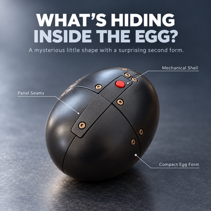 This Egg Transforms Into a Dragon! 🐉 2-in-1 Mechanical Dragon Figure