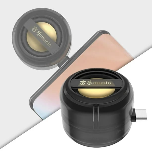 🔊 Mini Plug-In Phone Speaker – Bigger Sound Without the Bulk