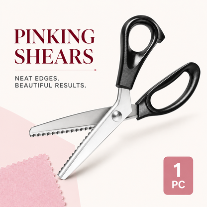 ✂️Stainless Steel Zig Zag Scissors with Serrated Teeth