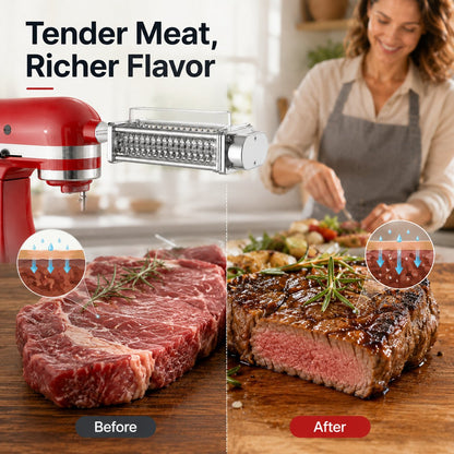 Stand Mixer Meat Tenderizer – Premium Metal Build, Easy Clean
