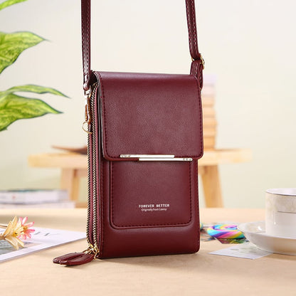 📱 Touchscreen Crossbody Phone Bag – Hands-Free Phone Wallet & Purse