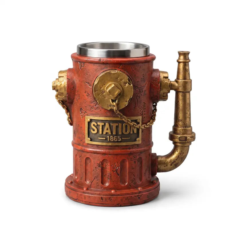 🎉Surprise Him! Unique Fire‑Hydrant‑Shaped Drinking Mug🎁
