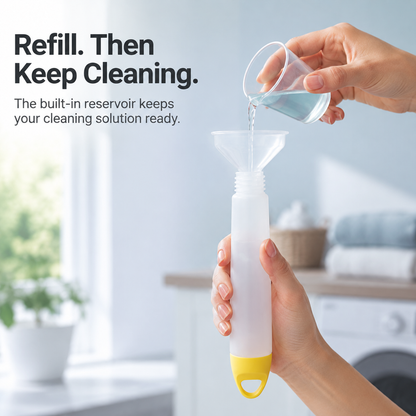 💧3-in-1 Spray Window Cleaning Squeegee