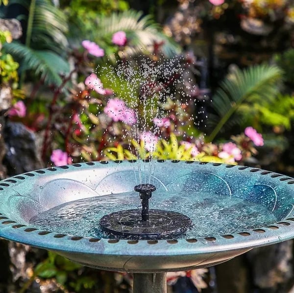 🔥Last Day 49% OFF - ⛲🐦Floating Solar Bird Bath Fountain with Multiple Spray Nozzles