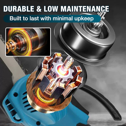 ⚡ 6-Inch Cordless Mini Chainsaw – Cut Faster, Work Easier