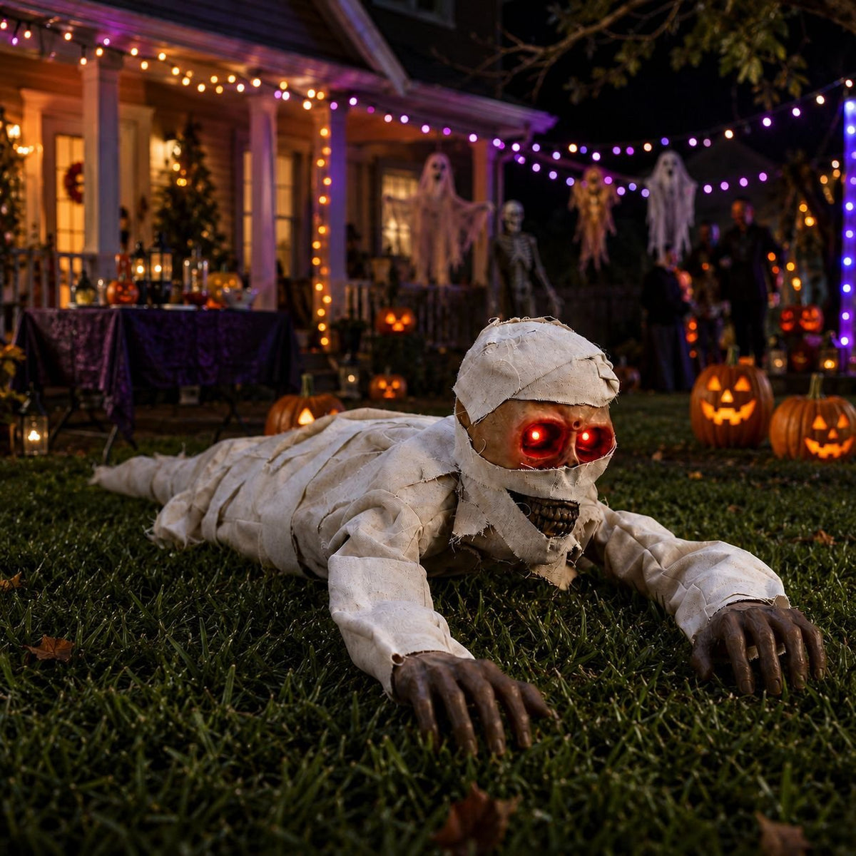 🧟Stop Using Static Halloween Decor — Get a Mummy That Crawls | Animated Scare Prop🎃