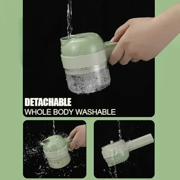 4 in 1 Food Processor for Fruits, Vegetables and Meats