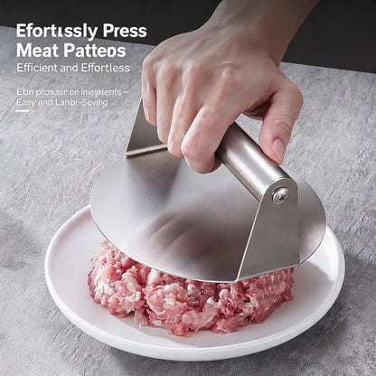 🥩Stainless Steel Burger Press Smash Burger Press- Pro Non-Stick Burger Smasher🍔