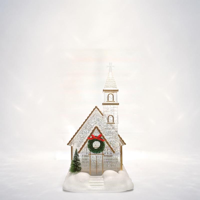 ❄️ Musical Christmas Snow Globe Lantern | Swirling Snow & Warm LED
