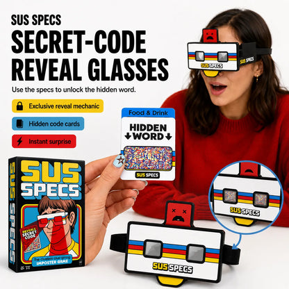 Lucky Egg Sus Specs - The Clueless Clue-Giving Imposter Game