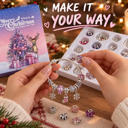 🎄24-Day Christmas DIY Charm Bracelet Advent Calendar🎁